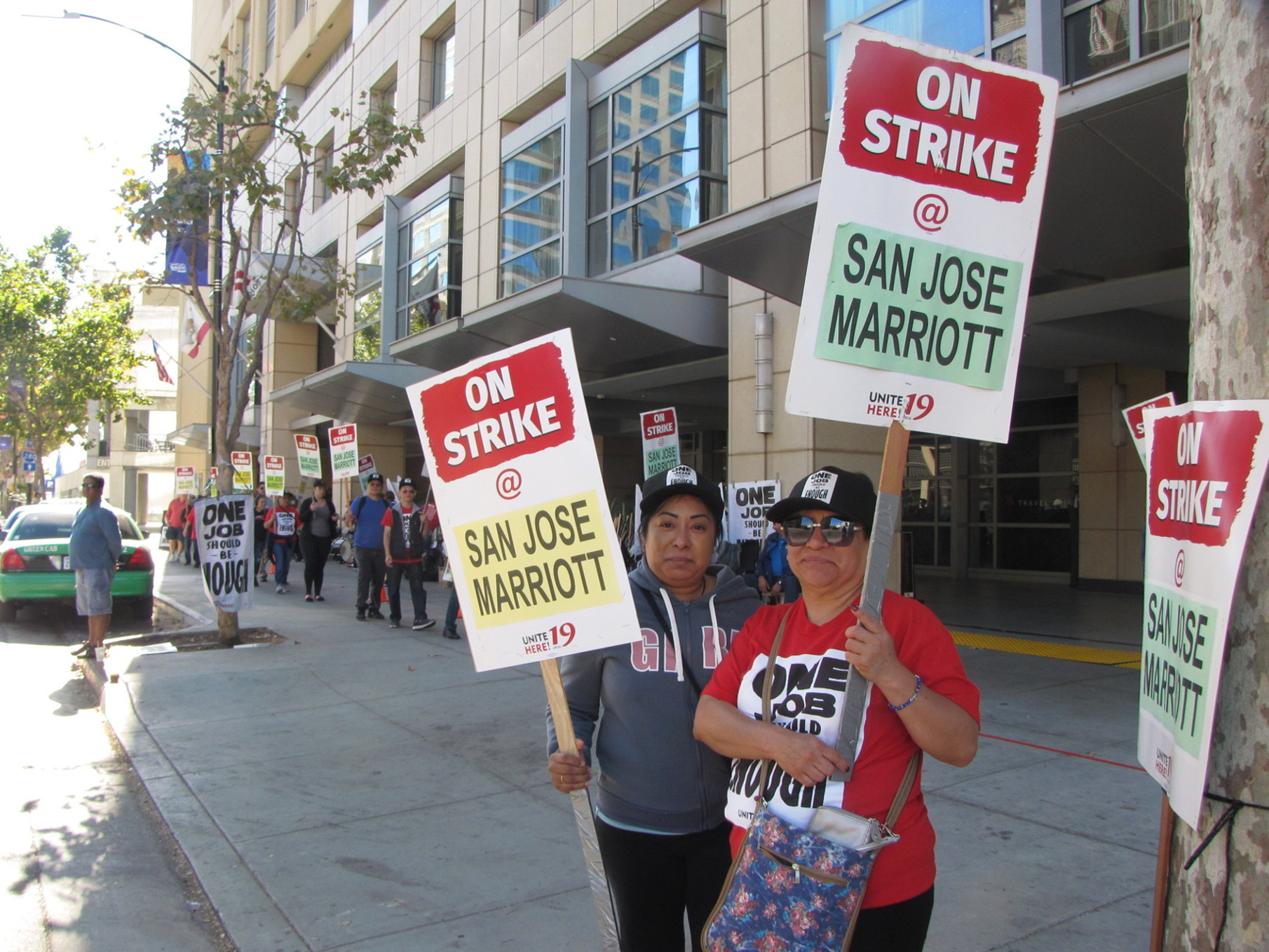 marriot hotel san jose strike 10-18